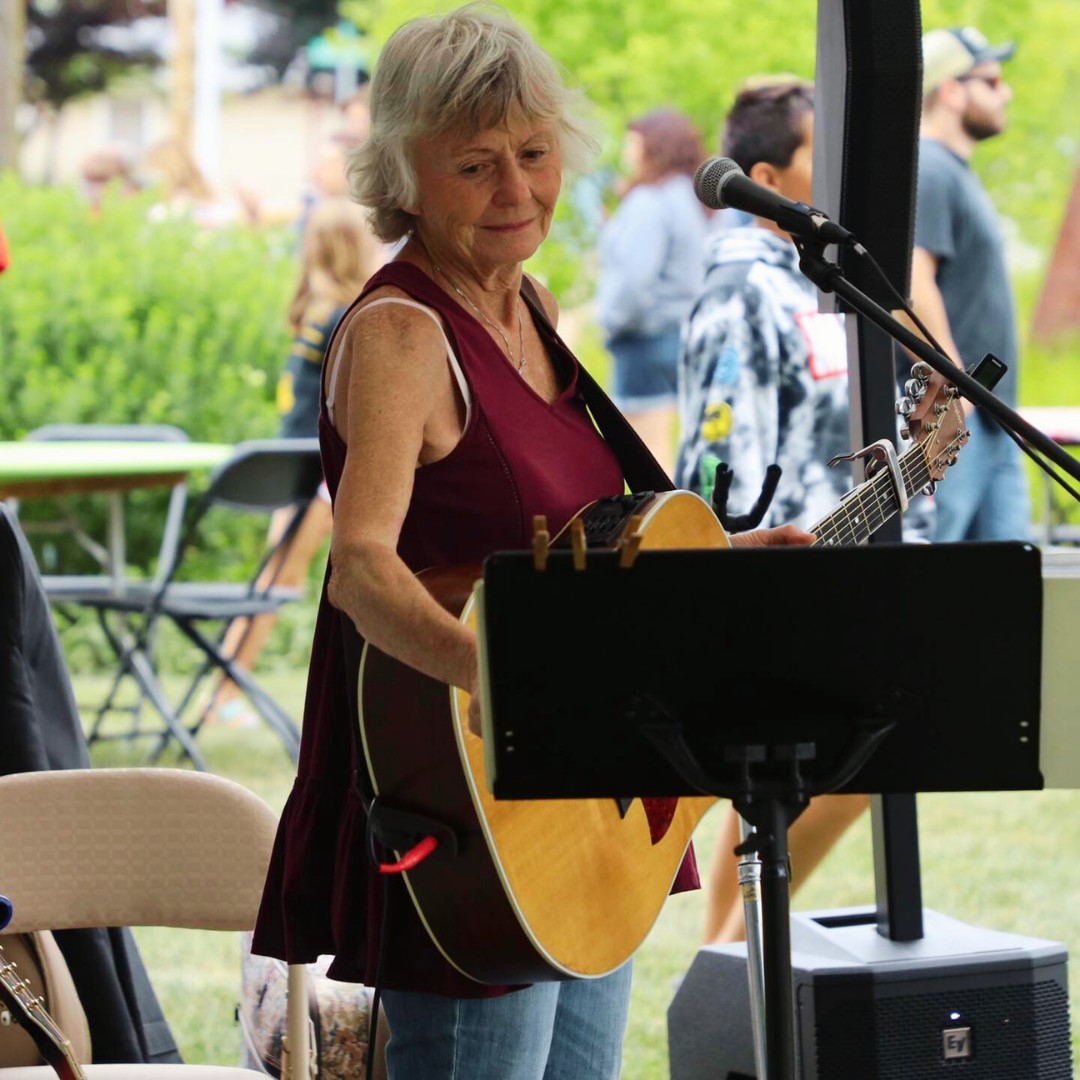 Main Street Porch Band performing