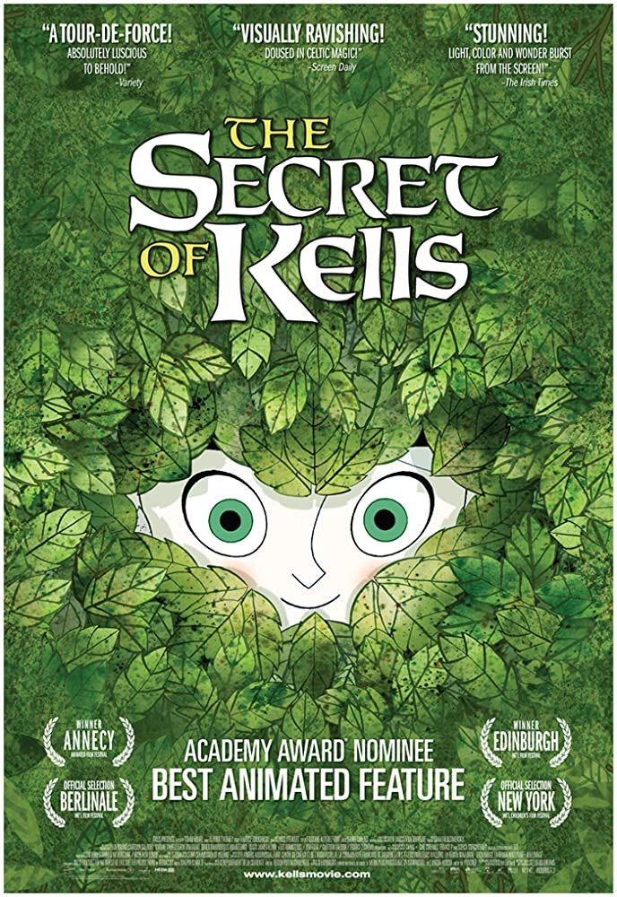 Movie poster for "The Secret of Kells"