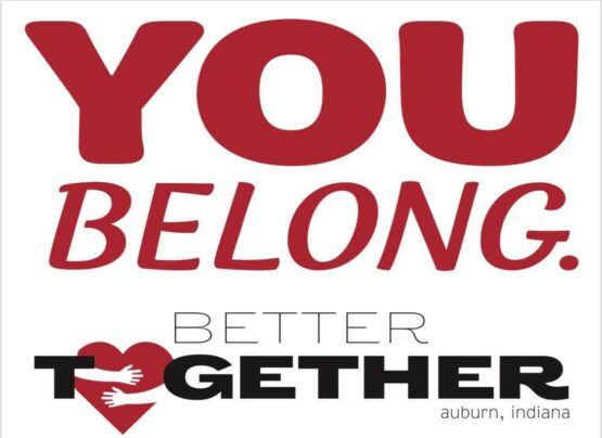 You Belong Better Together Auburn Sign